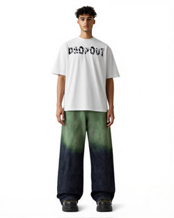 Black Tape T-shirt in white