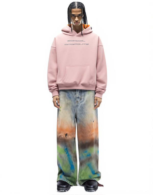Racer Hoodie in pink