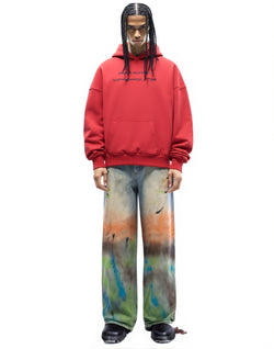 Racer Hoodie in red