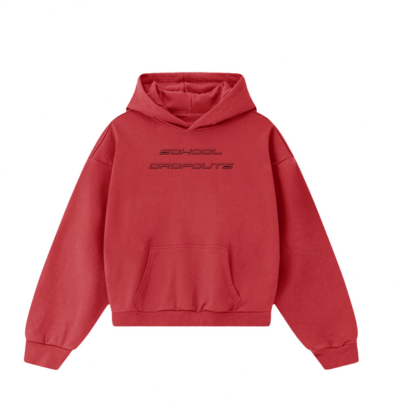 Racer Hoodie in red