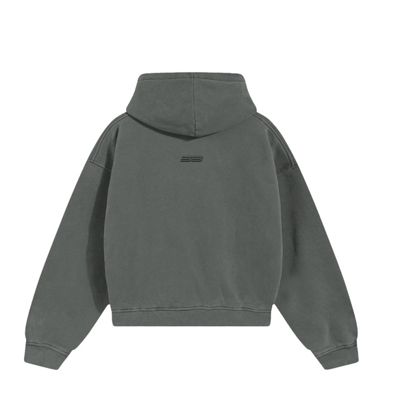 Racer Hoodie in grey
