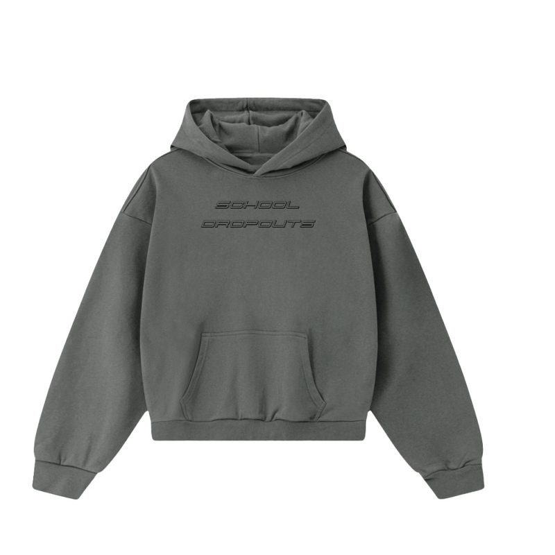 Racer Hoodie in grey