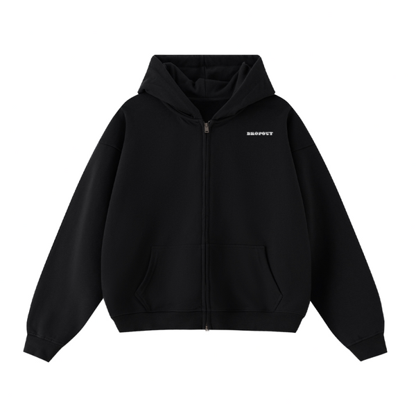 Gothic Zip-Up Hoodie