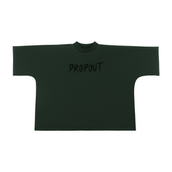 Metal T-shirt in green
