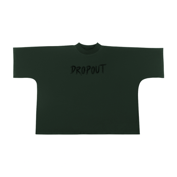 Metal T-shirt in green