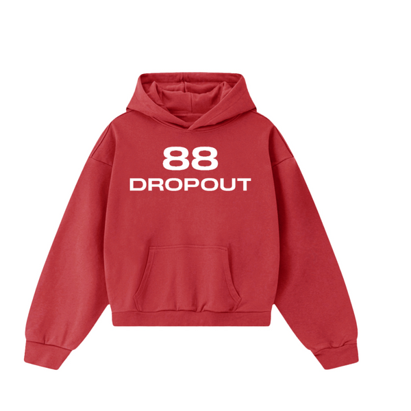 Eighty Hoodie in red