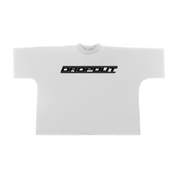 Racial T-shirt in white