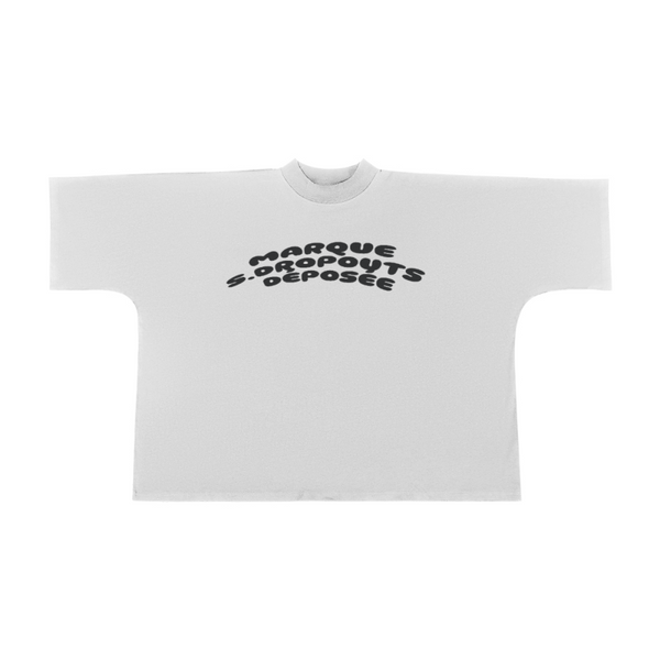 Deposee T-shirt in white