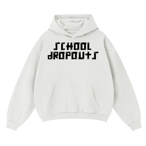 Unmatched Hoodie in white