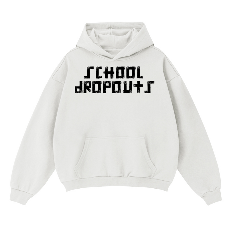 Unmatched Hoodie in white