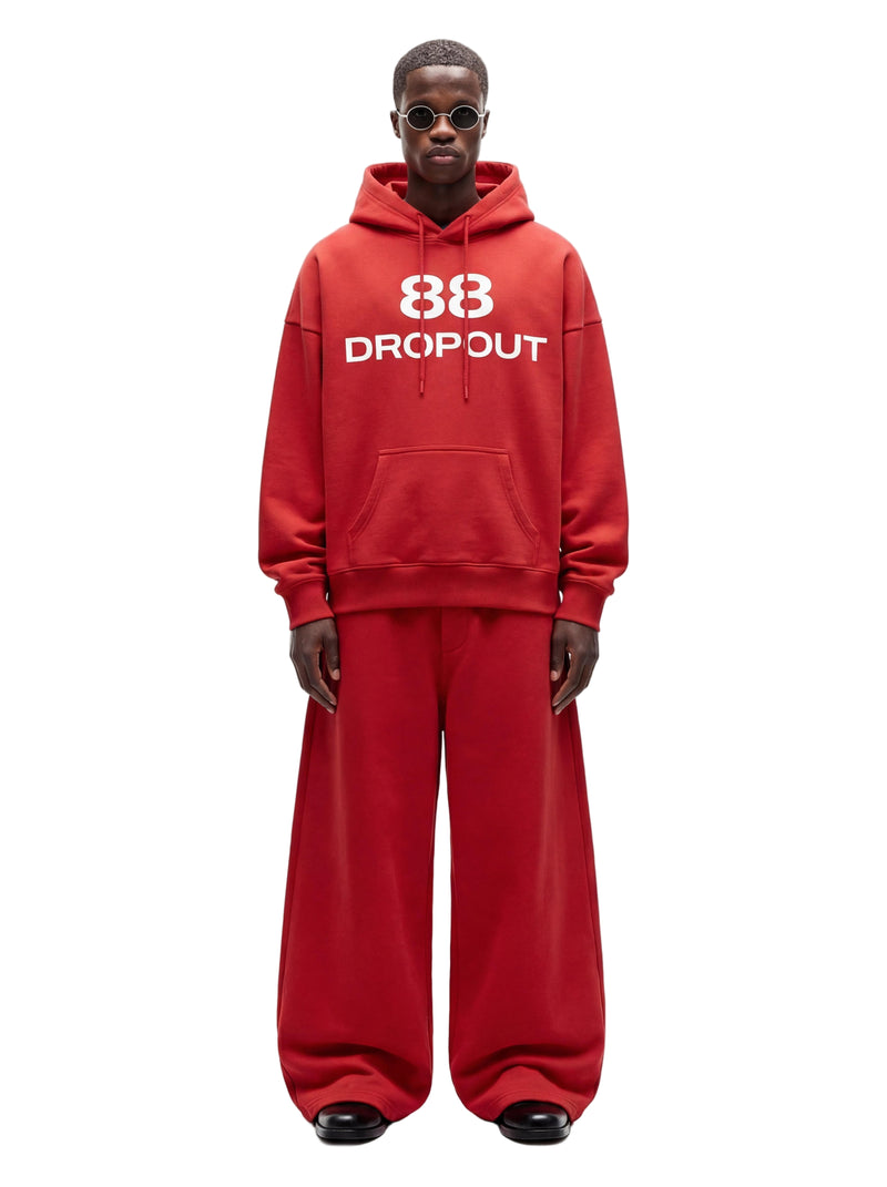Eighty Hoodie in red