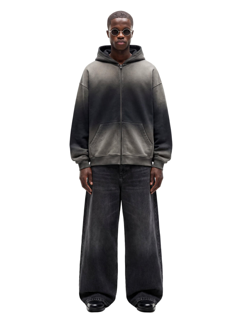 Eclipse Zip-Up Hoodie in green